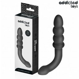 ADDICTED TOYS - dupla szilikon anlis masszroz 16,5 cm
