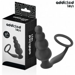 ADDICTED TOYS - szilikon anlis plug gyrvel, Modell 5