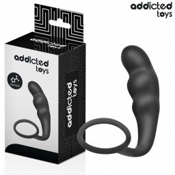 ADDICTED TOYS - szilikon anl dug gyrvel, 4-es modell