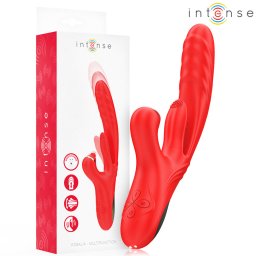 INTENSE Rosalia - 3 az 1-ben prmium vibrtor, piros