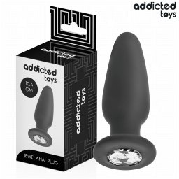 ADDICTED TOYS - kszeres szilikon vgblgoly, M-es 10,4 cm