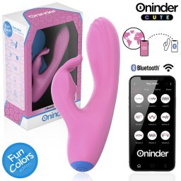 ONINDER CUTE - G-pontos s csikl vibrtor, vilgmret app