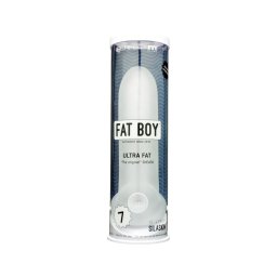 Perfect Fit - Fat Boy Original Ultra Fat - péniszköpeny (19 cm, fehér)