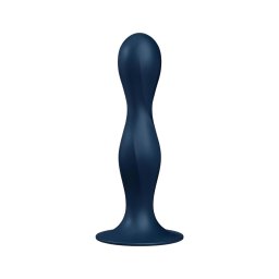 Satisfyer Double Ball-R - súlyozott dildó (kék)
