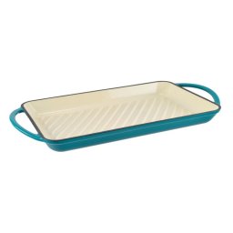 Perfect Home Grill tepsi 3321,5 cm zománcozott öntöttvas türkizkék 17818