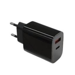 TB Touch USB-C USB-A fekete töltő