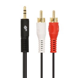 TB Touch kábel 3,5mm Mini Jack -2x RCA M/M 1,5m