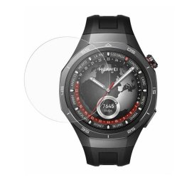 Huawei Watch GT5 Pro (46 mm), Kijelzővédő fólia, ütésálló fólia (az íves részre nem hajlik rá!), Tempered Glass (edzett üveg), Clear