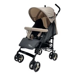 Mama Kiddies VENTO esernyőre csukható sport babakocsi bézs/szürke színben + Ajándék esővédő
