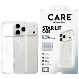 CARE by PanzerGlass Flagship Urban Explorer w. Fehér MagSafe tok iPhone 17 Pro Max Star Lit számára
