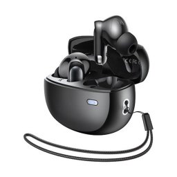 REMAX TWS-02 bluetooth fülhallgató SZTEREO (v5.4, TWS, mikrofon + töltőtok) FEKETE