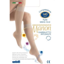 Manon Gambaletto Riposante 140 Den chiaro térdharisnya 18-22 Hgmm (3/4)