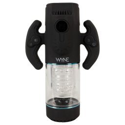 WYNE 11 - automata gamer maszturbátor férfiaknak (fekete)