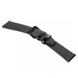 STAILER Premium Cordura óraszíj, szürke 22/20 M