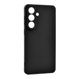 Szilikon telefonvédő (matt) FEKETE Samsung Galaxy S26 Plus (SM-S947)