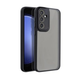 Szilikon telefonvédő (ütésállóság, akril hátlap, kameravédő) FEKETE Samsung Galaxy S26 (SM-S942)
