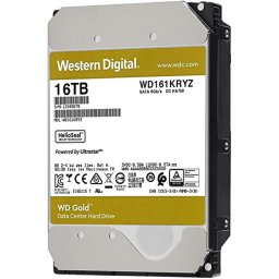 1TB 3,5 HDD SATA3 16000GB belső 7200RPM 512MB Western Digital Gold PN: WD161KRYZ