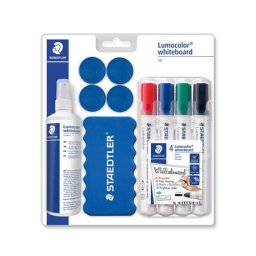 STAEDTLER Táblamarker készlet, 2 mm, kúpos, STAEDTLER "Lumocolor(R) Set 613 S", 10 darabos