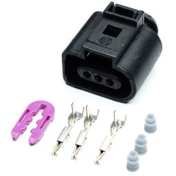 Bosch csatlakozó 3 pólusú ovál 1J0973703