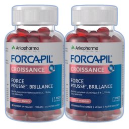 Forcapil Hajnövekedést támogató gumivitamin DUO 2X60 db