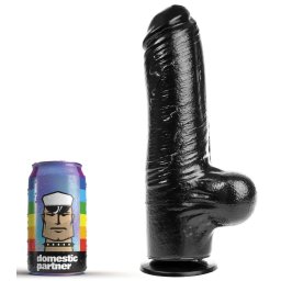 Dildo DP89B Funker XL - prmium fekete intim eszkz 18 cm