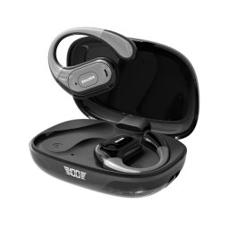 LENOVO ERAZER XF51 bluetooth fülhallgató SZTEREO (v6.0, TWS, fülre akasztható, zajszűrő, mikrofon + töltőtok) FEKETE