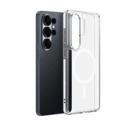 DUX DUCIS CLIN szilikon telefonvédő (ütésállóság, légpárnás sarok, MagSafe) ÁTLÁTSZÓ Samsung Galaxy S26 Ultra (SM-S948)