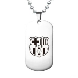 Acél FC Barcelona nyaklánc