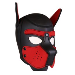 Red PUPPY - stlusos neoprn balaklava