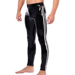 Xrub latex nadrg - fekete-fehr, elre-htra cipzrral