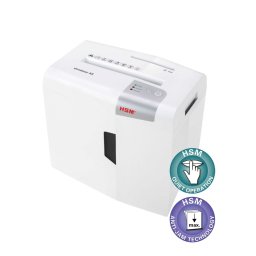 HSM iratmegsemmisítő Shredstar X8 (vágás: kombinált 4,5x30 mm | bemenet: 220 mm | DIN: P-4 (3) | papír, tűzőkapcsok, műanyag kártyák, CD)
