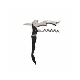 Orava WO-8 karos bor- és sörnyitó, kétfokozatú, praktikus kés, fekete színű