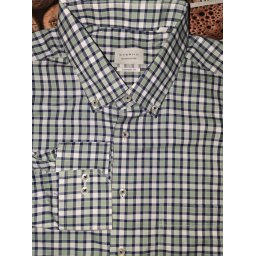 Eterna Meisterhaft 1863 comfort fit színes kockás hosszú ujjú ing, 46