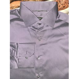 Eterna modern fit sötétlila fényes anyagú ing, 40