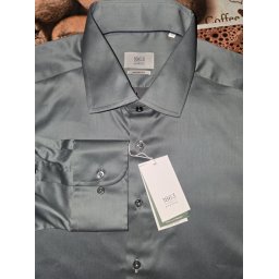 Eterna 1863 modern fit szürkés-zöld ing,43