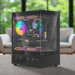 FORMULA V LINE Crystal i3-13100F/16GB/512GB NVME SSD/RTX3050 6GB Gamer PC +Windows 11/10 Pro