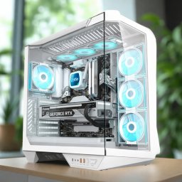 DarkFlash DY470 White RGB i9-12900KF/16GB DDR5/1TB NVME/RX9060XT 16GB Gamer PC