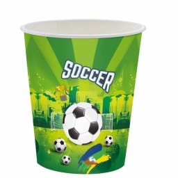 Focis pohár, SOCCER, 250 ml, 10 db/cs
