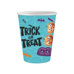 HalloweenTrick or Treat, , papír pohár, 2,5 dl 6 db/cs