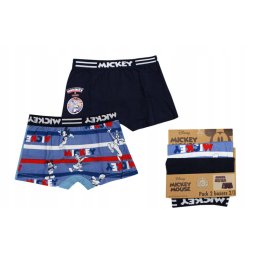 Disney Mickey Motion Blue gyerek boxeralsó 2 darab/csomag 6 - 8 év / 116 - 128 cm