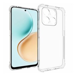 Szilikon telefonvédő (ütésállóság, légpárnás sarok) ÁTLÁTSZÓ Honor 400 Smart