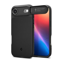 SPIGEN OPTIK ARMOR MAG szilikon telefonvédő (kameravédő, MagSafe) FEKETE Apple iPhone 17 Air