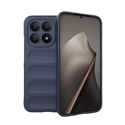 Szilikon telefonvédő (ütésállóság, kameravédő, 3D) SÖTÉTKÉK Xiaomi 15T