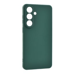 Szilikon telefonvédő (matt) SÖTÉTZÖLD Samsung Galaxy S26 (SM-S942)