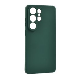 Szilikon telefonvédő (matt) SÖTÉTZÖLD Samsung Galaxy S26 Ultra (SM-S948)