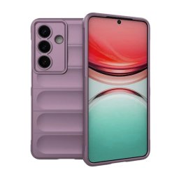 Szilikon telefonvédő (ütésállóság, kameravédő, 3D) LILA Samsung Galaxy S26 (SM-S942)