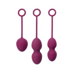 Svakom Nova - 3 részes gésagolyó szett (viola)