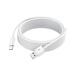 USB Type-C töltőkábel (fehér)