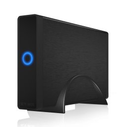 3.5" HDD külső ház mobilrack USB3 fekete Raidsonic IcyBox (IB-377U3)