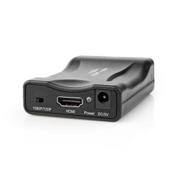 Nedis VCON3463BK – HDMI-átalakító | SCART-csatlakozó | HDMI-kimenet | 1-csatornás | 1080p | 1,2 Gbps | ABS | Fekete